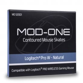 MOD-ONE Contoured Mouse Skates for Logitech Pro Wireless, Natural