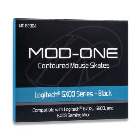 MOD-ONE Contoured Mouse Skates for Logitech GX03 Series