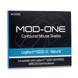MOD-ONE Contoured Mouse Skates for Logitech G502 LS, Natural
