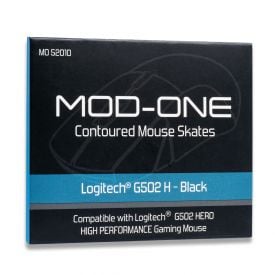 MOD-ONE Contoured Mouse Skates for Logitech G502 H, Black