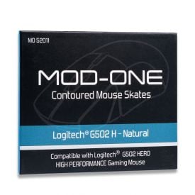 MOD-ONE Contoured Mouse Skates for Logitech G502 H, Natural
