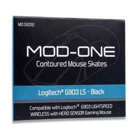 MOD-ONE Contoured Mouse Skates for Logitech G903 LS, Black