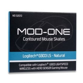 MOD-ONE Contoured Mouse Skates for Logitech G903 LS, Natural