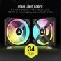 corsair-icue-link-qx140-rgb-140mm-pwm-pc-fans-starter-kit-with-icue-link-system-hub-0310co012401on (Alt3 Image)