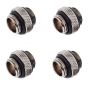 Bitspower G1/4" 5mm Male to Male Fitting, 4-pack