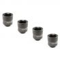 XSPC G1/4" Male to Female Rotary Fitting, 4-pack
