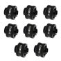 XSPC G1/4" to 3/8" ID, 5/8" OD Compression Fitting V2 for Soft Tubing, 8-pack