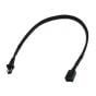 phobya-extension-cable-3-pin-30cm-sleeved-black-0430ph010601on