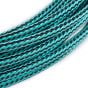 mdpc-x-classic-small-cable-sleeving-carbon-turquoise-25-foot-0440mp020718on (Alt1 Image)