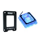 Alphacool Eisblock Aurora XP3 Light CPU Water Block and Thermal Grizzly Intel 13th/14th Gen CPU Contact Frame Bundle, Plexi