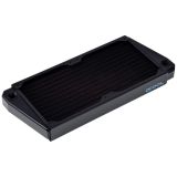 Alphacool NexXxos ST30 Full Copper X-Flow Radiator, 240mm, Dual Fan, Black
