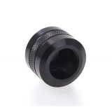 Alphacool Eiszapfen PRO HardTube G1/4" Fitting, 16mm OD, Deep Black