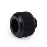 Alphacool Apex Grip HardTube Fitting, 13mm OD, Black