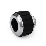 Alphacool Apex Grip HardTube Fitting, 13mm OD, Chrome