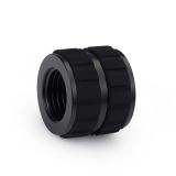 Alphacool Apex Grip Sleeve 16mm IT/IT G1/4" Fitting, Black