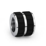Alphacool Apex Grip Sleeve 16mm IT/IT G1/4" Fitting, Chrome