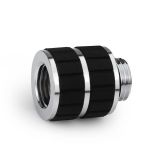 Alphacool Apex Grip Extension 20mm OT/IT G1/4" Fitting, Chrome