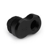 Alphacool Apex Grip Offset 16mm OT/IT G1/4" Rotatable Fitting, Black