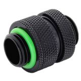 Bitspower G1/4" Adjustable Aqua Link Pipe (16-22mm), Matte Black