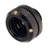 Bitspower G1/4" to Enhance Multi-Link Fitting for 14mm OD Rigid Tubing, Matte Black
