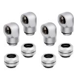 Corsair Hydro X Series XF Hardline Fitting (12mm OD) and 90 Degree Rotary Adapter Set