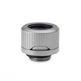EKWB EK-Quantum Torque HDC-14 Compression Fitting for EKWB Rigid Tubing, 14mm OD, Satin Titanium