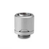 EKWB EK-Quantum Torque STC-10/13 Compression Fitting for Soft Tubing, 10/13mm (3/8" ID, 1/2" OD), Satin Titanium