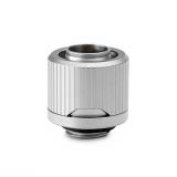 EKWB EK-Quantum Torque STC-12/16 Compression Fitting for Soft Tubing, 12/16mm (7/16" ID, 5/8" OD), Satin Titanium