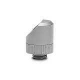 EKWB EK-Torque 45 Degree Angled Rotary Fitting, Satin Titanium