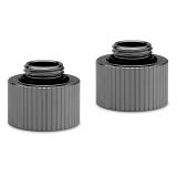EKWB EK-Quantum Torque Extender Static, MF 14, Black Nickel, 2-pack