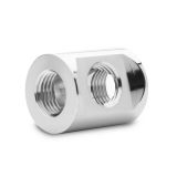 EKWB EK-Quantum Torque T-Splitter Fitting, 3x Female Ports, Nickel