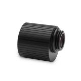 EKWB EK-Quantum Torque Rotary Offset Adapter Fitting, 3mm, Black
