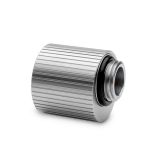 EKWB EK-Quantum Torque Rotary Offset Adapter Fitting, 3mm, Satin Titanium