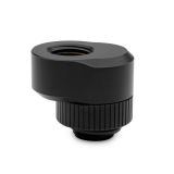EKWB EK-Quantum Torque Rotary Offset Adapter Fitting, 7mm, Black