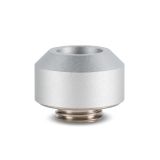 Optimus Hardline Fitting - 12mm, Satin Silver