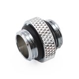 XSPC G1/4" 5mm Male to Male Fitting, Chrome