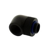 XSPC G1/4" 90 Degree Rotary Fitting V2, Matte Black