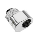 XSPC G1/4" Rotary 7mm Offset Adapter Fitting, Chrome