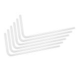 EKWB EK-Loop Hard Tube 14mm 0.8m Pre-Bent, 90 Degree, 550x250mm, Acrylic, 6-pack
