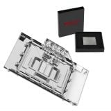 Alphacool Eisblock Aurora RTX 4090 AMP GPU Water Block with Backplate and Thermal Grizzly KryoSheet Thermal Pad Bundle
