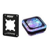 Alphacool Eisblock XPX Aurora CPU Water Block and Thermal Grizzly AM5 Contact Sealing Frame Bundle