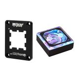 Alphacool Eisblock XPX Aurora Edge CPU Water Block and Thermal Grizzly AM5 Contact Sealing Frame Bundle