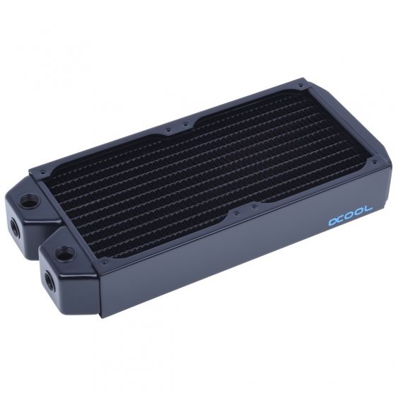 Alphacool NexXxos XT45 Full Copper Radiator, 240mm, Dual Fan