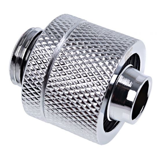Alphacool Eiszapfen G1/4" to 10mm ID, 16mm OD Compression Fitting for Soft Tubing