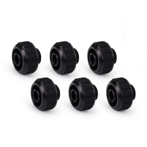 Alphacool Apex Grip SoftTube Fitting, 16/10mm, 6-pack