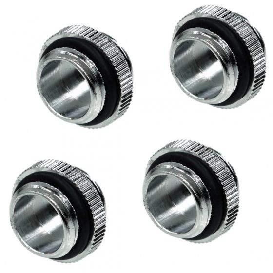 Alphacool G1/4" Male to Male Extender Fitting, 5mm, 4-pack