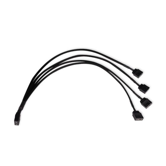 alphacool-y-splitter-argb-3-pin-to-4x-3-pin-cable-30cm-0430ac015301on