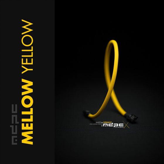 mdpc-x-medium-sata-cable-sleeving-mellow-yellow-10-foot-0440mp020524on