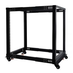 Alphacool ES 19" Open Frame Server Rack 15U Adjustable Depth