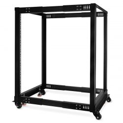 Alphacool ES 19" Open Frame Server Rack 18U Adjustable Depth